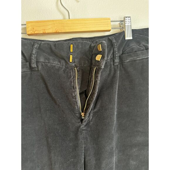 BDG Urban Outfitter Women's Black Corduroy Flare Bell Bottom Pants Jeans Size 12 - Picture 4 of 9